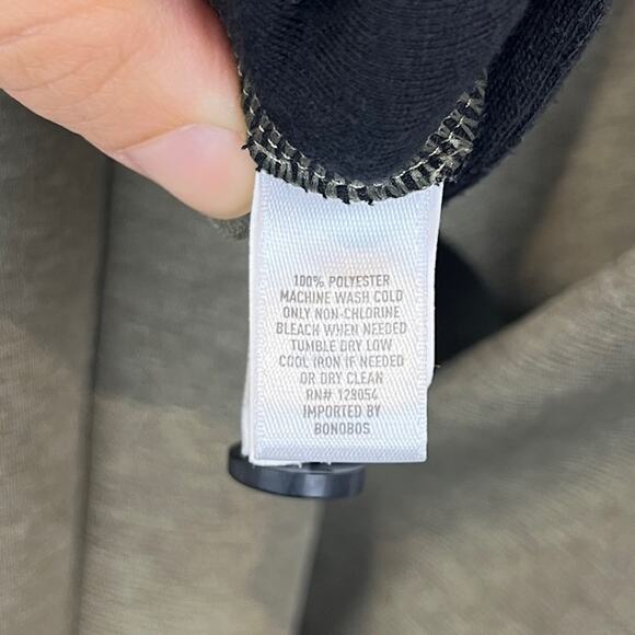 BONOBOS The WFHQ Pants Pull On Pockets Stretch Knit Khaki Green Brown M Regular - Picture 8 of 10